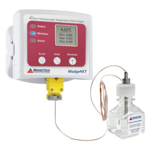 MadgeTech Vaccine Temperature Monitoring System.