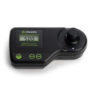 Milwaukee Mi405 PRO Medium Range Ammonia Photometer for laboratory, aquarium and field applications.