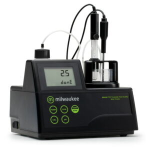 Milwaukee Mi456 PRO Mini Titrator for total acidity in Wine with Range: 0 to 400 ppm SO2.