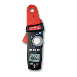 CENTER C260 TRMS AC/DC Clamp Meter with 1 mA Current Resolution.