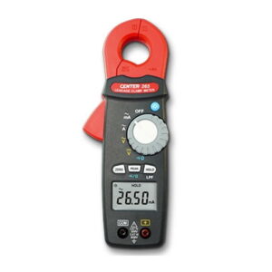 CENTER C265 TRMS AC Leakage Clamp Meter with 0.001 mA Current Resolution.