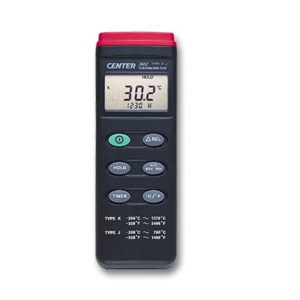 CENTER C302 thermocouple thermometer for K and J type thermocouples.