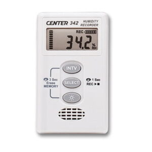 CENTER C342 temperature humidity recorder.