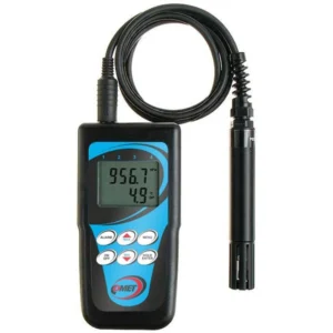 COMET D4141 Thermo-hygro-barometer with external probe.