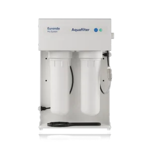 Euronda Aquafilter is a system that provides a high-quality demineralized water, can supply up to two autoclaves.