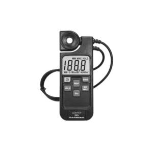 CENTER C533 Solar Power Meter with detachable light sensor.